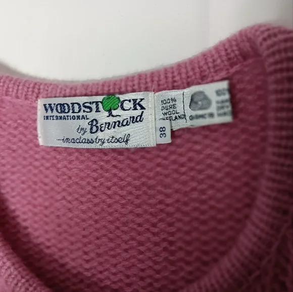 Vintage Woodstock by Benard 💯 Wool , double breasted Sweater. 38 ( small) - Picture 7 of 9